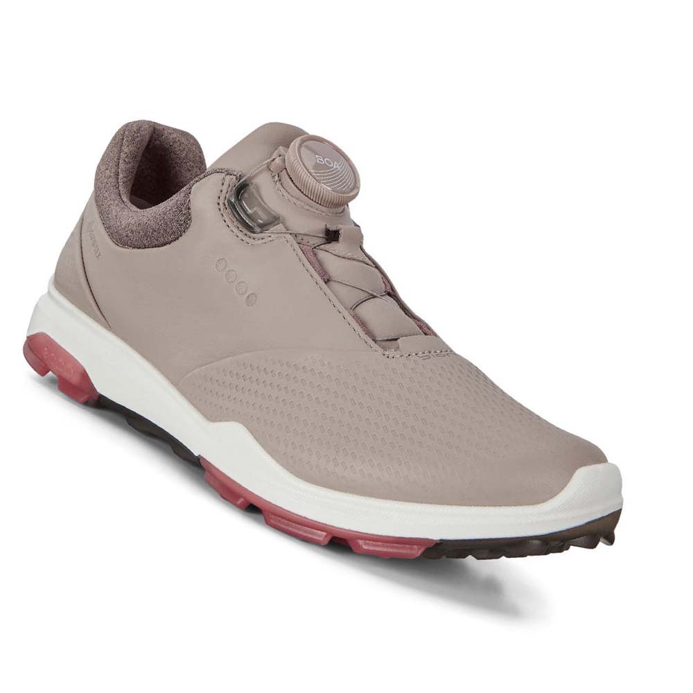 Women's Ecco Biom Hybrid 3 Boa Golf Shoes Grey | Canada 127HAP